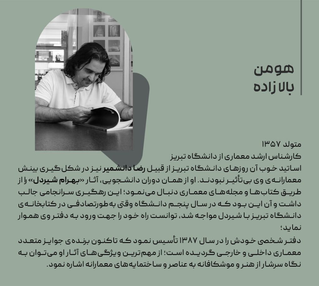 بیوگرافی هومن بالازاده