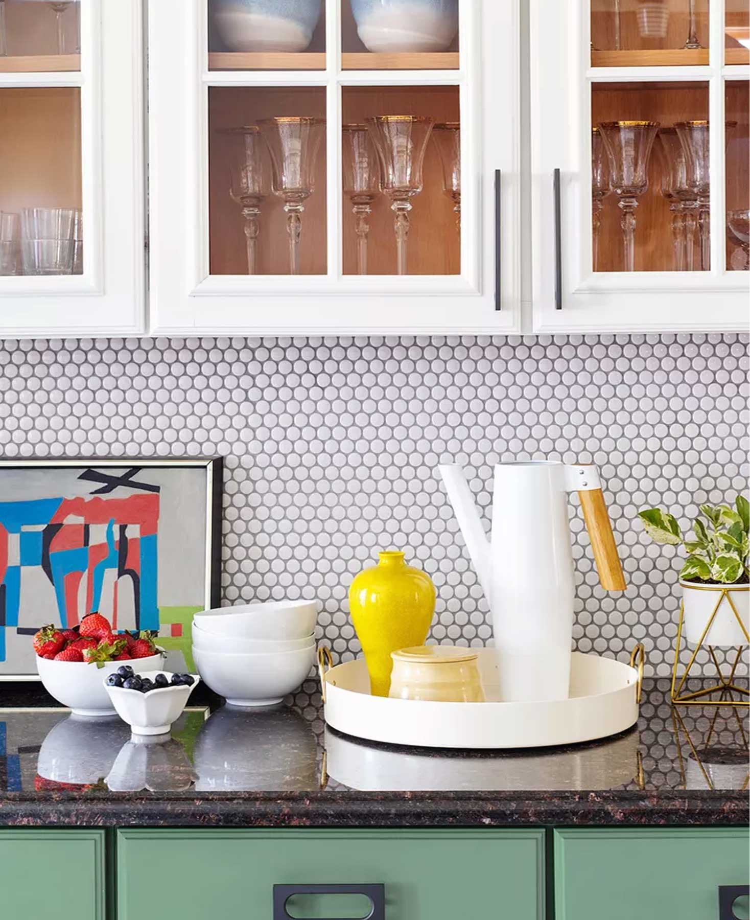 کاشی بین کابینتی طرح پنی