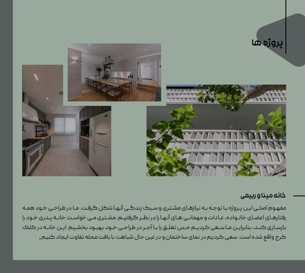 پروژه ها آرش مدنی