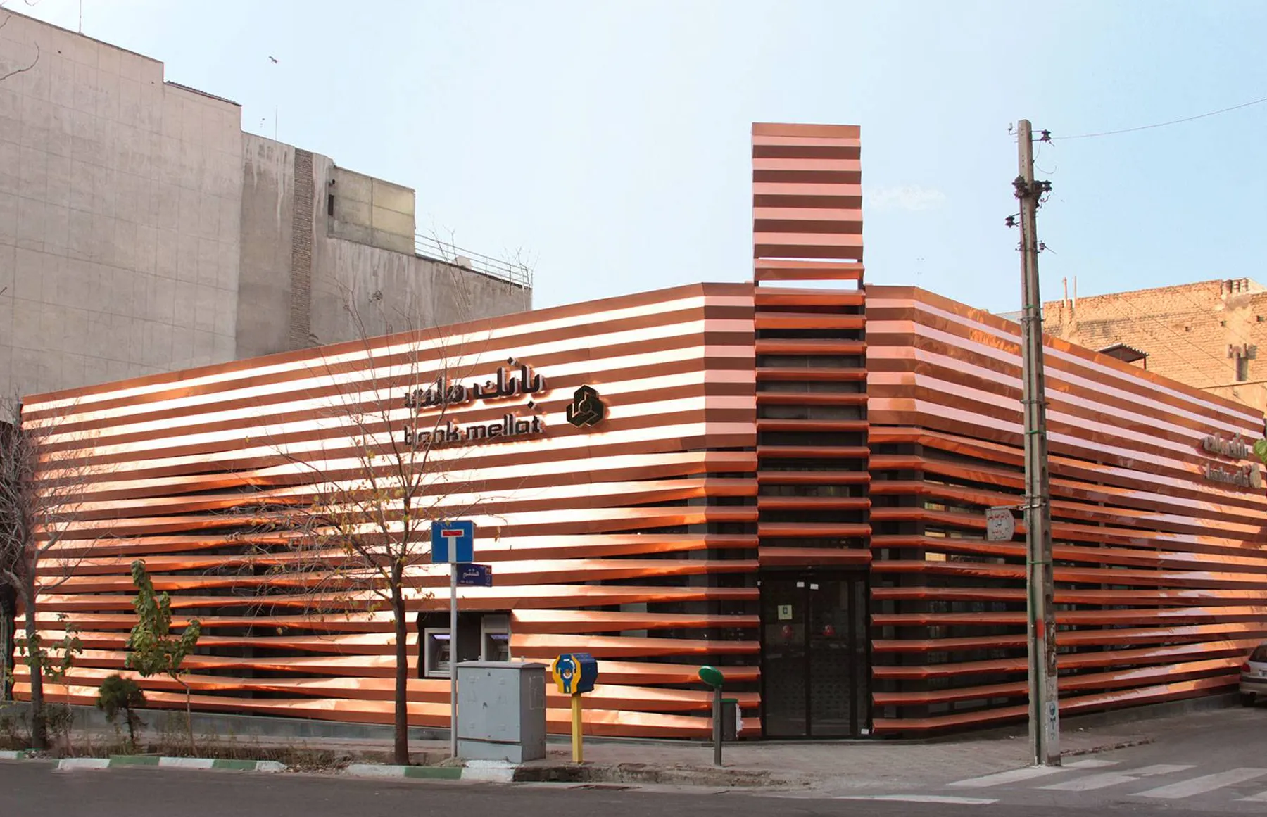 نمای بانک ملت