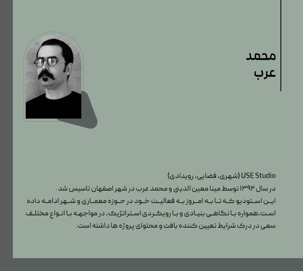 معرفی محمد عرب