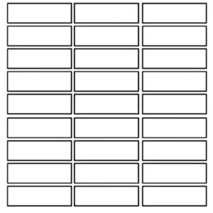 پترن کاشی سرامیک مترویی افقی