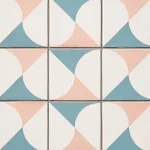 کاشی دست ساز نقشان مدل سپید